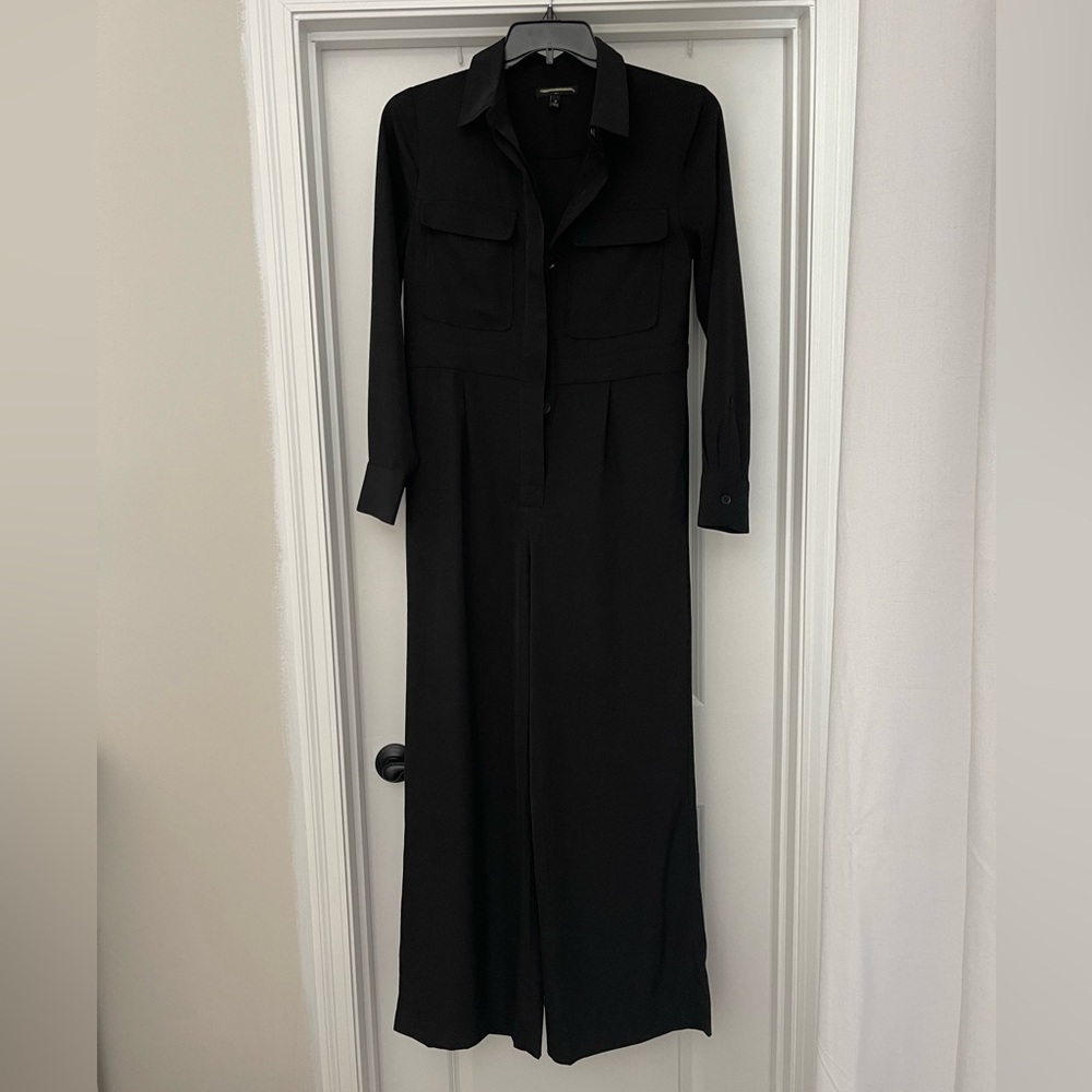Banana Republic Utility Wide Leg Jumpsuit